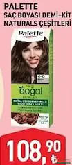 PALETTE SAÇ BOYASI DEMİ-KİT NATURALS ÇEŞİTLERİ fiyat ve kampanya bilgisi